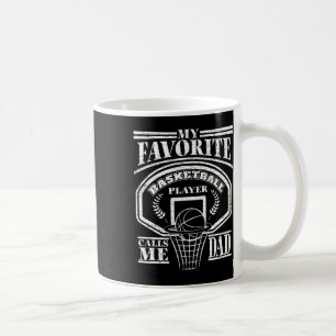 Mens My Lieblings-Bysketbyll-Player ruft mich Vate Kaffeetasse