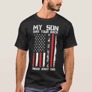 Mens My Son hat einen militärischen Vater mit dem T-Shirt