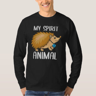 Mens My Spirit Animal Igel I Liebe Vater T-Shirt