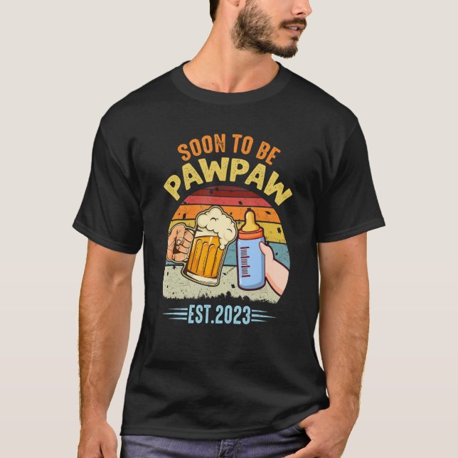 Mens nach Pawpaw im Jahr 2023 in Kürze Pawpaw T-Shirt (Vorderseite)