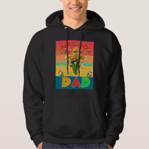 Mens Nacho Durchschnittlicher Vater Mexikanischer Hoodie
