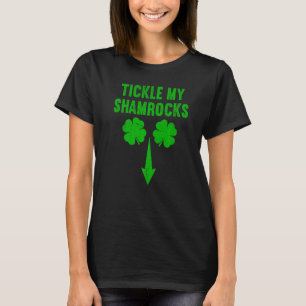 Mens Naughty St Patricks Day Dirty Spaß Mens Tick T-Shirt