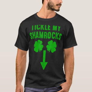 Mens Naughty St Patricks Day Dirty Spaß Mens Tick T-Shirt