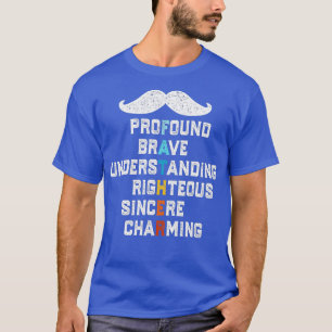 Mens neuer erster Vater zu sein stolz Inspirierend T-Shirt