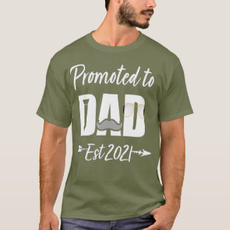 Mens New dad Geschenke bald zu Papdy befördert wer T-Shirt