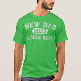 Mens New Dad Rookie Dept  T-Shirt
