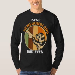 Mens Newfie Dog Bester Neufundland Vater je 2 T-Shirt