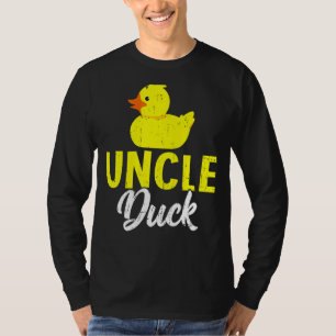 Mens Niedlich Duckling Duckies Uncle Duck Vater D T-Shirt