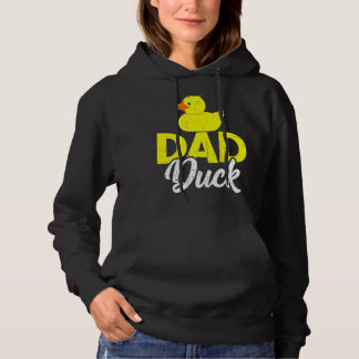 Mens Niedlich Duckling Duckies Vater Duck Vatertag Hoodie