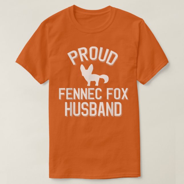 Mens Niedlich Fennec Fo Husband Proud Fennec Fusba T-Shirt (Design vorne)