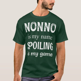 Mens Nonno ist mein Name Italien Italienische Opa T-Shirt