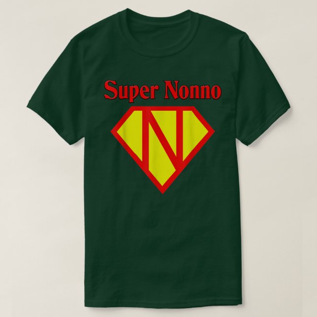 Mens Nonno Italiano Großvater  T-Shirt (Design vorne)