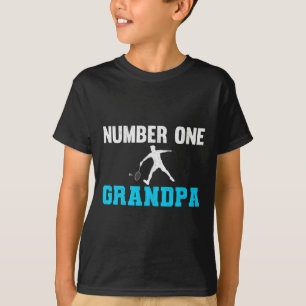 Mens Number One Opa Shuttle Großvater Dminto T-Shirt