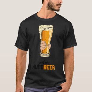 Mens Nur ein großes Bier, deshalb bin ich hier T-Shirt