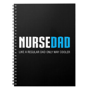 Mens Nurse Vater Niedlicher Vater Geschenk RN Hint Notizblock