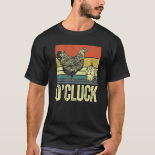 Mens O'hack Hähnchenlöffel Bauer um die Uhr T-Shirt
