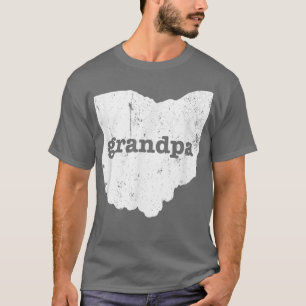 Mens Ohio Grandpa T Großvater gibt Staat Grand T-Shirt