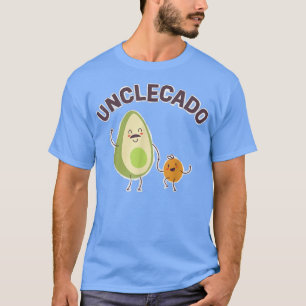Mens Oncle Birth Surprise Unclecado Avocado Uncle T-Shirt