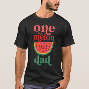 Mens one in a Melon Vater Niedlich Watermelon Erst T-Shirt