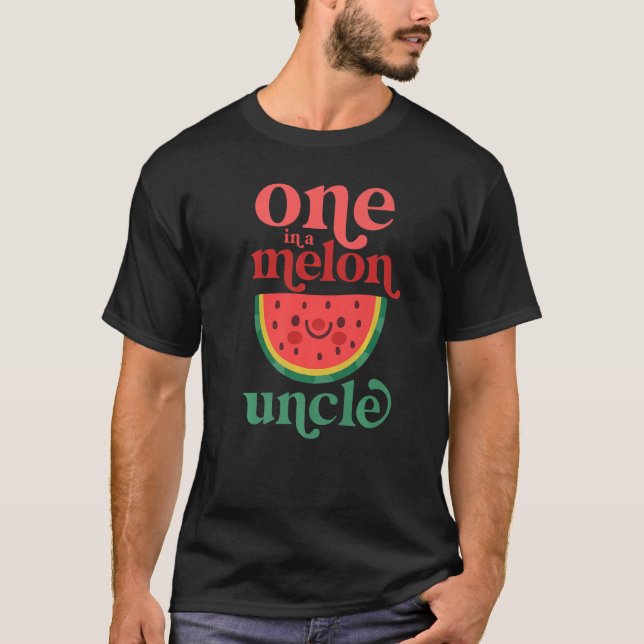 Mens one in melon Oncle Niedlich Watermelon First  T-Shirt (Vorderseite)