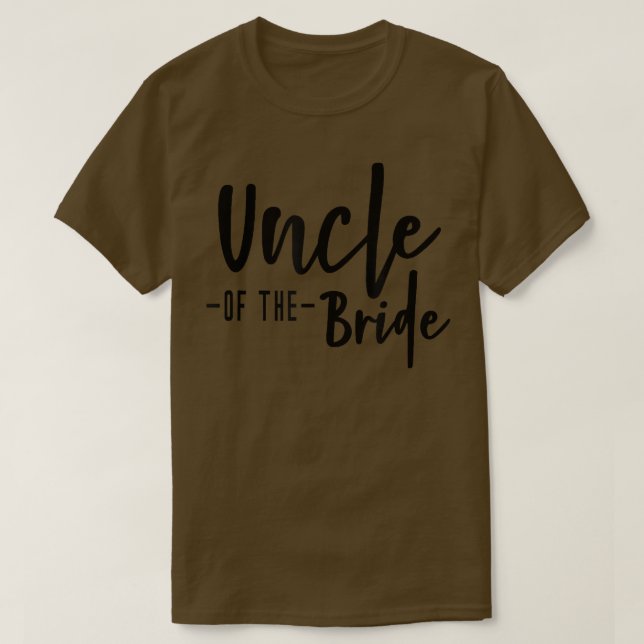 Mens Onkel der Bride 383 T-Shirt (Design vorne)