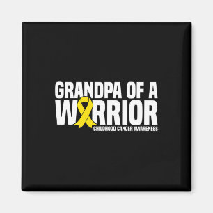 Mens Opa eines Krieger-Ribbon-Krebses im Kindesalt Magnet