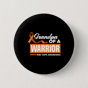 Mens Opa eines Kriegers Unterstützer RSD Cr Button