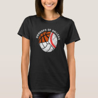 Mens Opa von Ballern Baseball Volleyball Baske