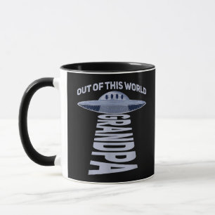 Mens Out of this world grandpa Quote for your UFO Tasse