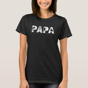 Mens Papa Angeln Kayaking Fisch Jagen A T-Shirt