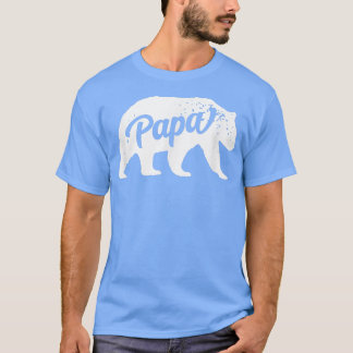 Mens Papa Bear Cudly Loveable Starke Niedliche Son T-Shirt