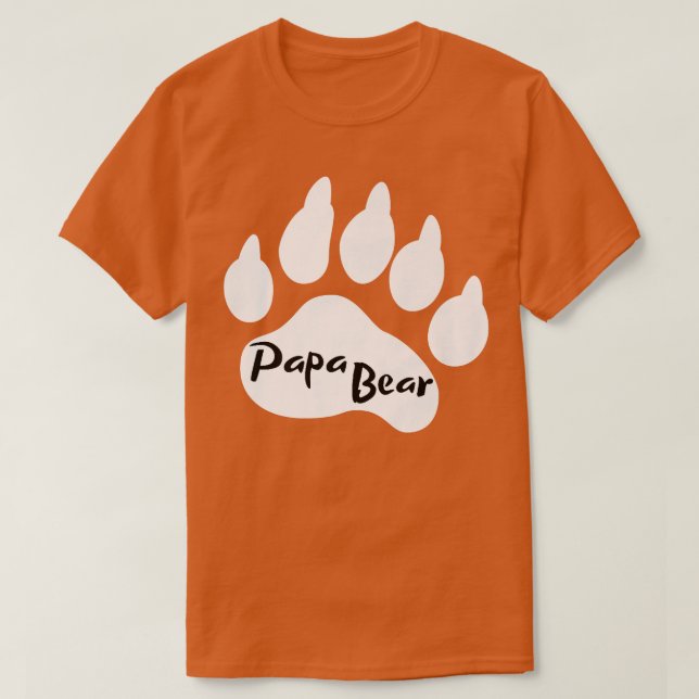 Mens Papa Bear Premium T-Shirt (Design vorne)