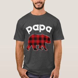 Mens Papa Bear TShirt, Papa Bear Vathers Day Shirt