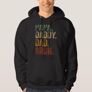 Mens Papa Daddy Vater Bruh Daddy and Me Girl Vater Hoodie