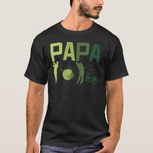 Mens Papa Golf Player Vater Vatertag Golf Club G T-Shirt