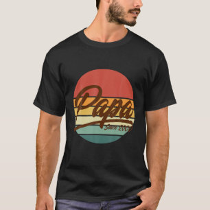 Mens Papa Seit 2000, 21. Geburtstag 21 Jahre alt D T-Shirt