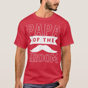 Mens Papa von der Hochzeit T-Shirt