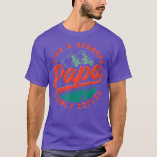 Mens Papa wie ein Großvater nur Cooler Vatertag T-Shirt