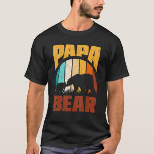 Mens Papa zum Baby Vatertag Sohn Tochter Vater T-Shirt