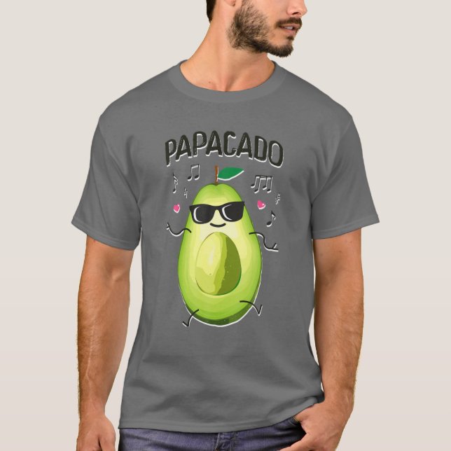 Mens Papacado Funny Geschenk für neuen Papa oder D T-Shirt (Vorderseite)