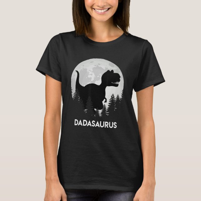 Mens Papasaurus Daddy Father T-Shirt (Vorderseite)