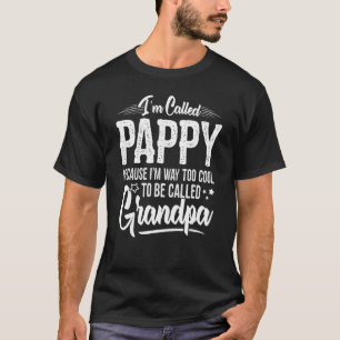 Mens Pappy T-Shirt von Großkindern Funny Grandfath