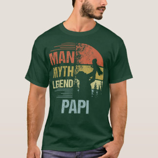 Mens Papy Myth Legend für Mens & Vater Witziger Va T-Shirt