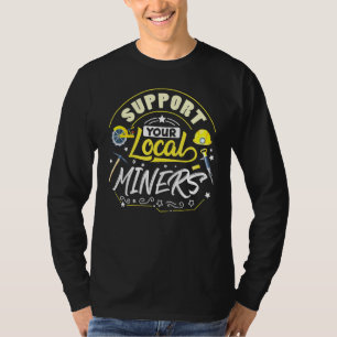 Mens Patriotic Kohle Miner Dirty Jobs T-Shirt