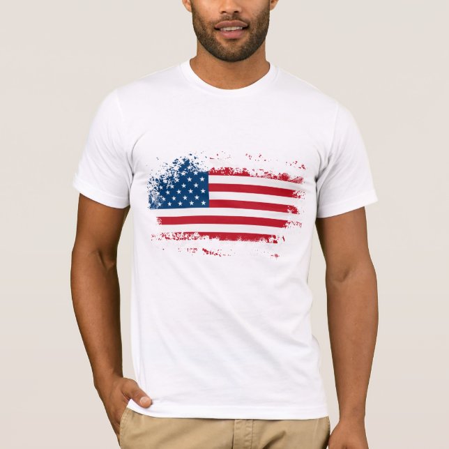 Mens Patriotic T - Shirt (Vorderseite)