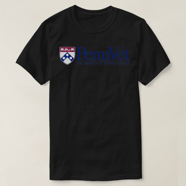Mens Penn Quakers Apparel Veterinary School  T-Shirt (Design vorne)