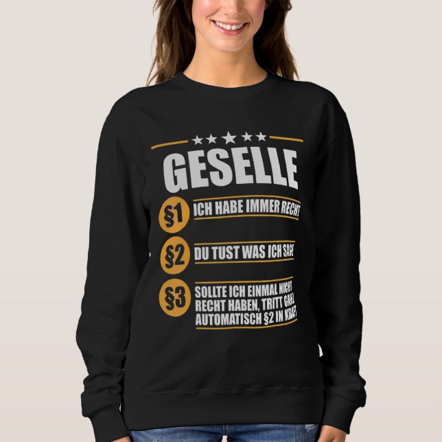 Mens Personal Refrigeration Plumber Handwerker Sweatshirt (Vorderseite)