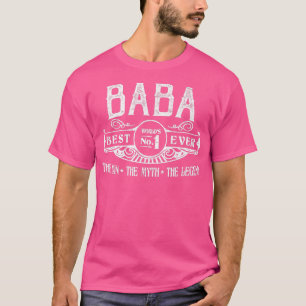 Mens Personalisiert Baba Best No T-Shirt