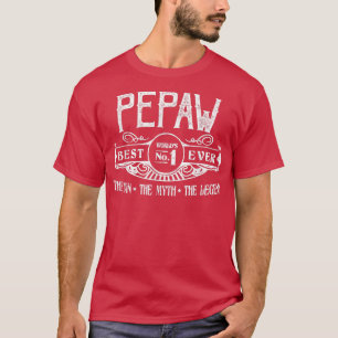 Mens Personalisiert Pepaw Best No  T-Shirt
