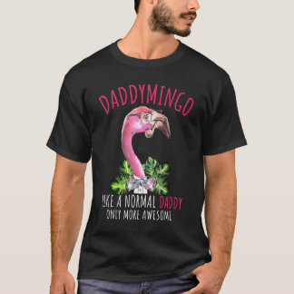 Mens Ph Daddymingo Phantastischer Daddy Flamingo F T-Shirt